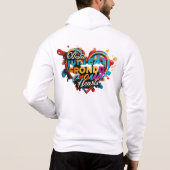 "Vibrant Solidarity" Hoodie (Rückseite)