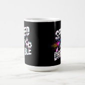 Vibrant Speed Dribble Cat Mug for cat lovers Kaffeetasse (Mittel)