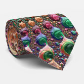 Vibrant Spiral Krawatte (Gerollt)