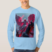 Vibrant St. Michael Archangel Long Sleeve Men's T- T-Shirt