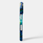 Vibrant Stained Glass Sea Turtle Ocean Design Case-Mate iPhone Hülle (Rückseite / Rechts)