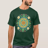 Vibrant Summer Mandala T-Shirt – Colorful Design (Vorderseite)