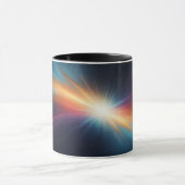 Vibrant Supernova Cosmic Space Explosion Abstract Tasse (Zentrum)