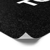 Vibrant Tourmaline Crystal Poster (Ecke)