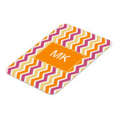 Vibrant Tribal ZigZag Magnet (Linke Seite)