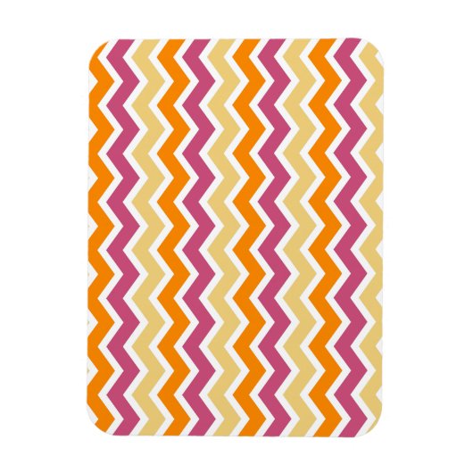 Vibrant Tribal ZigZag Magnet (Vertikal)