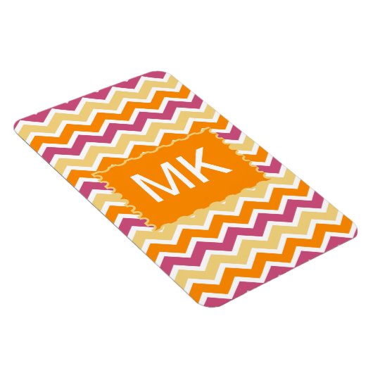 Vibrant Tribal ZigZag Magnet (Rechte Seite)