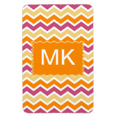 Vibrant Tribal ZigZag Magnet (Vertikal)