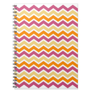 Vibrant Tribal ZigZag Notizblock