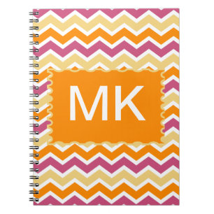 Vibrant Tribal ZigZag Notizblock