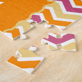 Vibrant Tribal ZigZag Puzzle (Seite)
