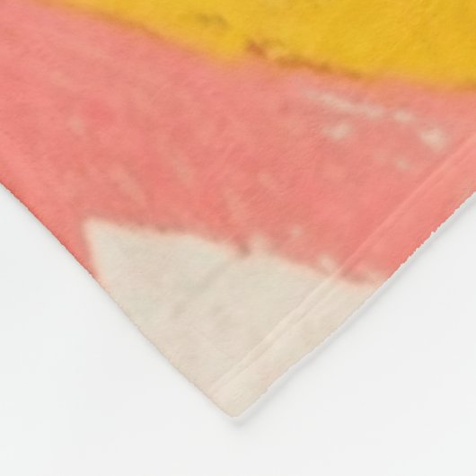 Vibrant Tribe, Bold Geometric Boho Pattern Fleecedecke (Ecke)