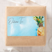 Vibrant Tropical Pineaple Envelope (Insitu)