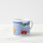 Vibrant Underwater Fish Art Espresso Cup Espressotasse (Vorderseite Rechts)