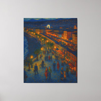 Vibrant Urban Art for Modern Walls Leinwanddruck