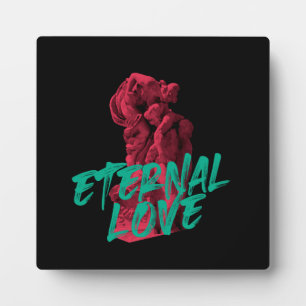 Vibrant, urban, trendy graphic design Eternal Love Fotoplatte