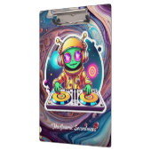 "Vibrant Vibe Voyage" Klemmbrett (Links)