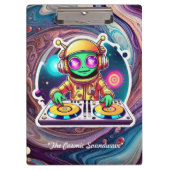 "Vibrant Vibe Voyage" Klemmbrett (Vorderseite)