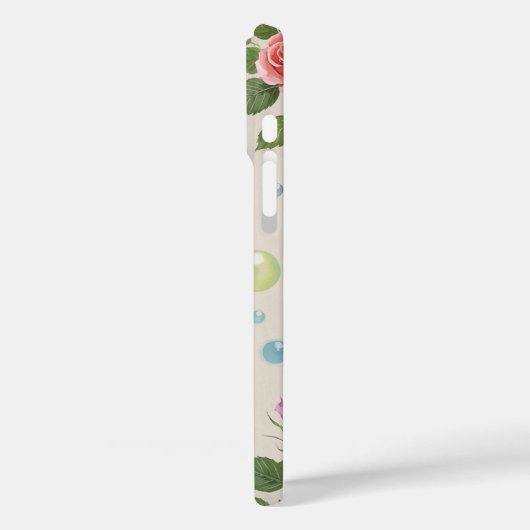 Vibrant Vibes: Bold & Beautiful iPhone Case (Rückseite / Links)