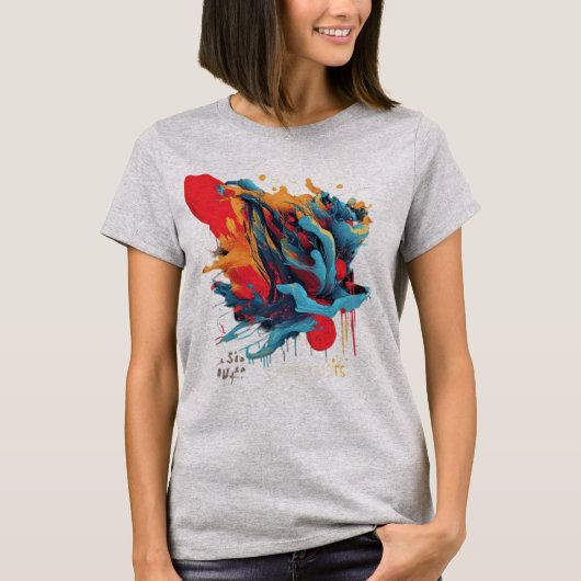 Vibrant Vortex T-Shirt (Vorderseite)