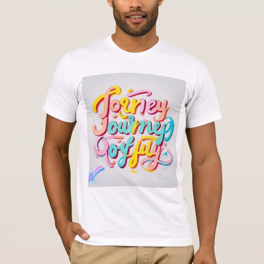 "Vibrant Voyage" T-Shirt (Vorderseite)