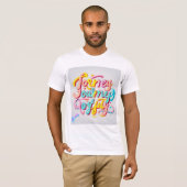 "Vibrant Voyage" T-Shirt (Vorne ganz)