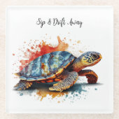 Vibrant Voyager, custom Glasuntersetzer (Vorderseite)