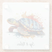 Vibrant Voyager, custom Glasuntersetzer (Rückseite)