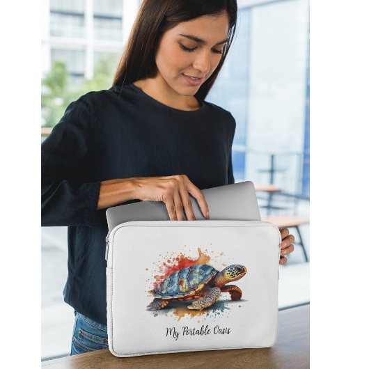 Vibrant Voyager, custom Laptopschutzhülle