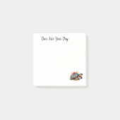 Vibrant Voyager, custom Post-it Klebezettel (Vorderseite)