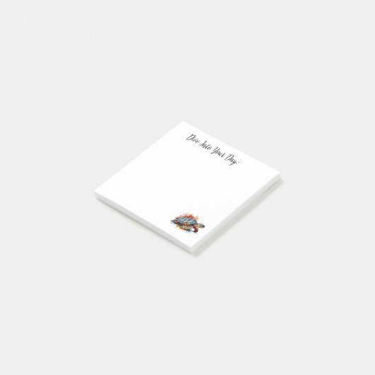 Vibrant Voyager, custom Post-it Klebezettel (angewinkelt)