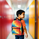 Vibrant Wavelengths-Bold, Colorful, Unforgettable Bedruckter Rucksack