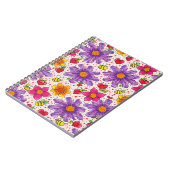 Vibrant Wildflower Blooms  Notizblock (Linke Seite)