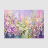 Vibrant Wildflower Spring Meadow DZ6L Decoupage  Seidenpapier (Vorderseite)