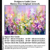 Vibrant Wildflower Spring Meadow DZ6R Decoupage  Seidenpapier