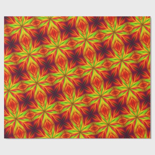 Vibrant Wrapping Paper Geschenkpapier (Flach)