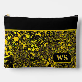 Vibrant Yellow Cosmetic Pouch Zubehörtasche