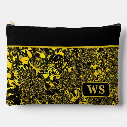 Vibrant Yellow Cosmetic Pouch Zubehörtasche (Vorderseite)