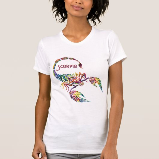 Vibrant Zodiac Scorpio T-Shirt (Vorderseite)