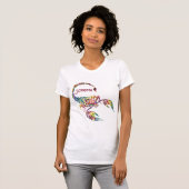 Vibrant Zodiac Scorpio T-Shirt (Vorne ganz)