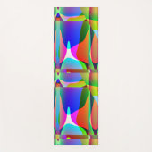 🌈 Vibrantes Abstrakt Yogamatte (Vorderseite)