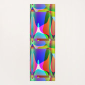 🌈 Vibrantes Abstrakt Yogamatte (Rückseite)