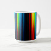 Vibrantes Farbspektrum Kaffeetasse (VorderseiteRechts)