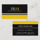 Vibrants Punkte - Visitenkarte (Vorne/Hinten)