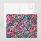 Vibrany Azalea Floral Postkarte (Vorne/Hinten)