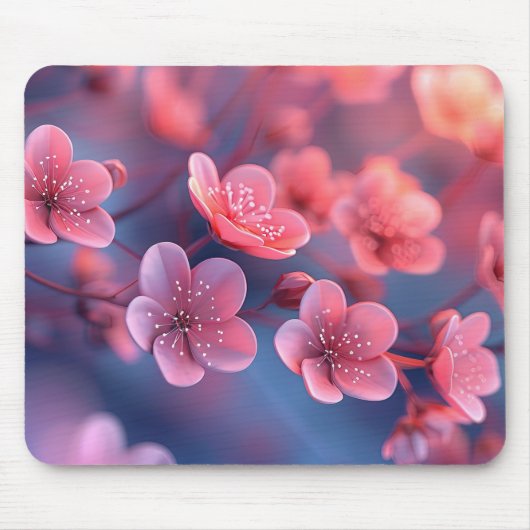 Vibrany floral Mouse Pad Mousepad (Vorne)