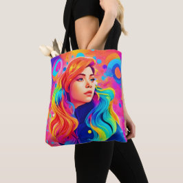 Vibrany Lady Digital Artwork Tasche