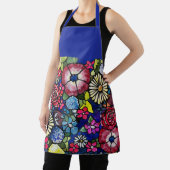 Vibrany Poppy Daisy Floral Art Schürze (InSitu)