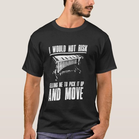 Vibraphon Marching Band Pit-Instrument Vibraphoni T-Shirt (Vorderseite)