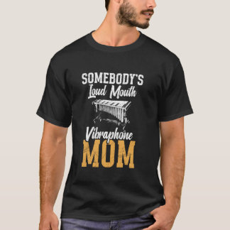 Vibraphon-Spielerin Mama Marschkapelle Mutter Vibr T-Shirt